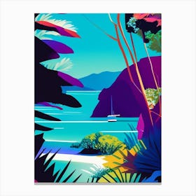 Whitsunday Islands National Park Australia Pop Matisse Canvas Print