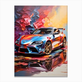 Toyota Supra 2 Canvas Print