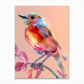 Abstract Bird Canvas Print