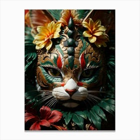 Cat Mask Canvas Print