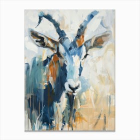 Goat Painting Canvas Print
