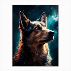 The Dog From The Movie Man On The Moon Canvas Print