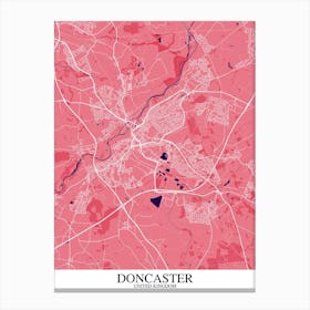 Doncaster Pink Purple Canvas Print