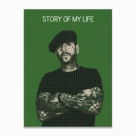 Story Of My Life Mike Ness Social Distortion Canvas Print