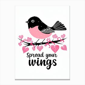 Spread Your Wings 1 Canvas Print