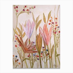Lily Garden Canvas Print