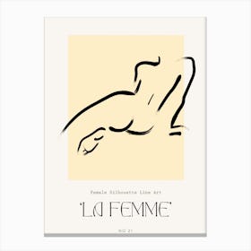 Bohemian La Femme Canvas Print