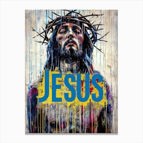 Savior's Gaze | Jesus Poster Canvas Print