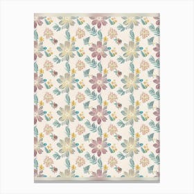 Floral Pattern 20 Canvas Print