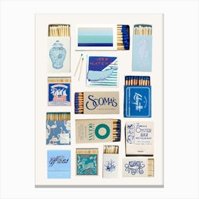 Matchboxes 5 Canvas Print