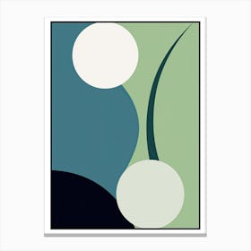 Minimal Abstract Shapes 10 Canvas Print