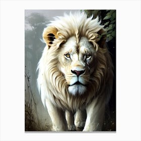 Lion art 45 Canvas Print