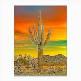 Cactus Canvas Print