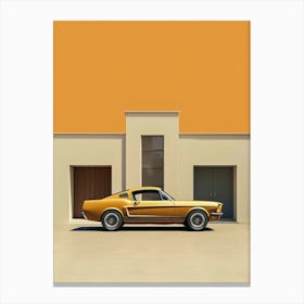 Ford Mustang Sports Car Canvas Print