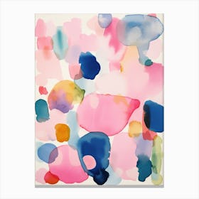 Abstract Watercolor Painting 7 Canvas Print