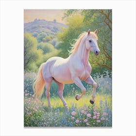 White Horse's Leap Canvas Print