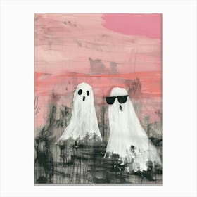 Ghosts 7 Canvas Print