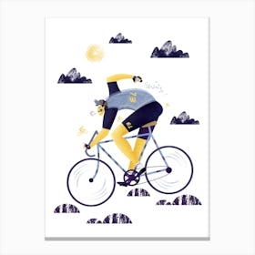 Pro Cycling Canvas Print