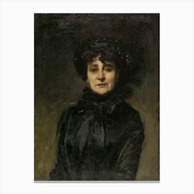 Portrait De Madame Allouard Jouan, John Singer Sargent Canvas Print
