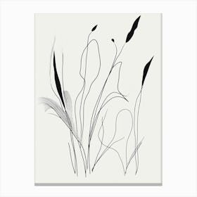 Grasses 1 Canvas Print