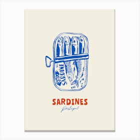 Sardines Portugal Canvas Print
