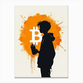 Bitcoin Canvas Print