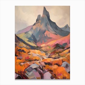 Cradle Mountain Australia 2 Mountain Painting Canvas Print