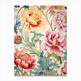 Floral Wallpaper 164 Canvas Print