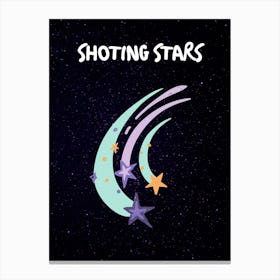 Shooting Stars Canvas Print