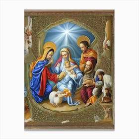 Nativity 2 Canvas Print