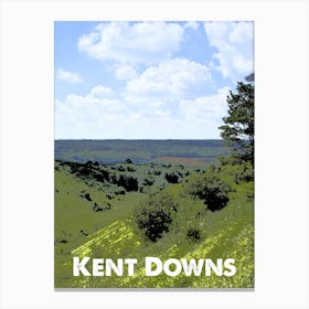 Kent Downs, AONB, Area of Outstanding Natural Beauty, National Park, Nature, Countryside, Wall Print, Canvas Print