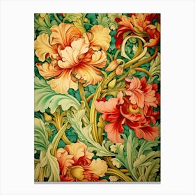 Floral Wallpaper 76 Canvas Print