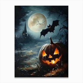 Halloween Pumpkin 2 Canvas Print