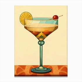 Martini Canvas Print