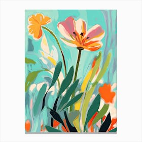 Flowers In Bloom Canvas Print