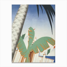 'The Palm Tree' Canvas Print