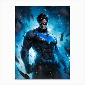 Nightwing Painting Canvas Print