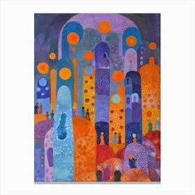 City Of People Canvas Print