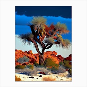 Typical Joshua Tree Nat Viga Style  (10) Canvas Print