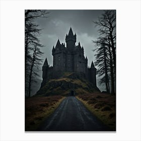 Scottish Castle Castle of the Undying Curse Canvas Print