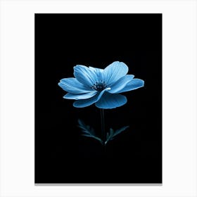 Blue Flower 1 Canvas Print