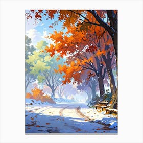 Autumn Forest 3 Canvas Print