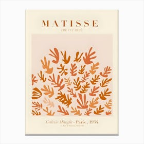 Matisse The Leaves Canvas Print