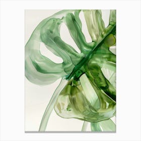 Monstera Leaf 2 Canvas Print