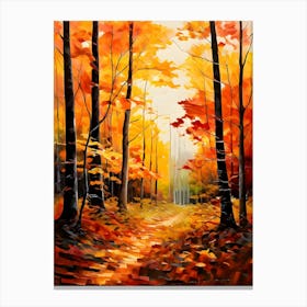 Autumn Forest 15 Canvas Print