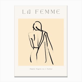 La Femme 2 Canvas Print