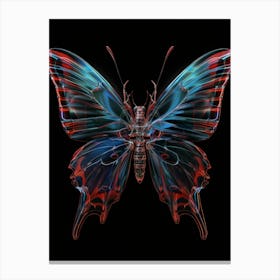 Blue Butterfly 9 Canvas Print