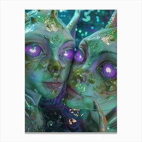 Bizarre Ocean Canvas Print