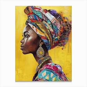 African Woman 13 Canvas Print