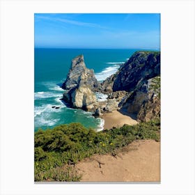 Santa Cruz Beach Canvas Print